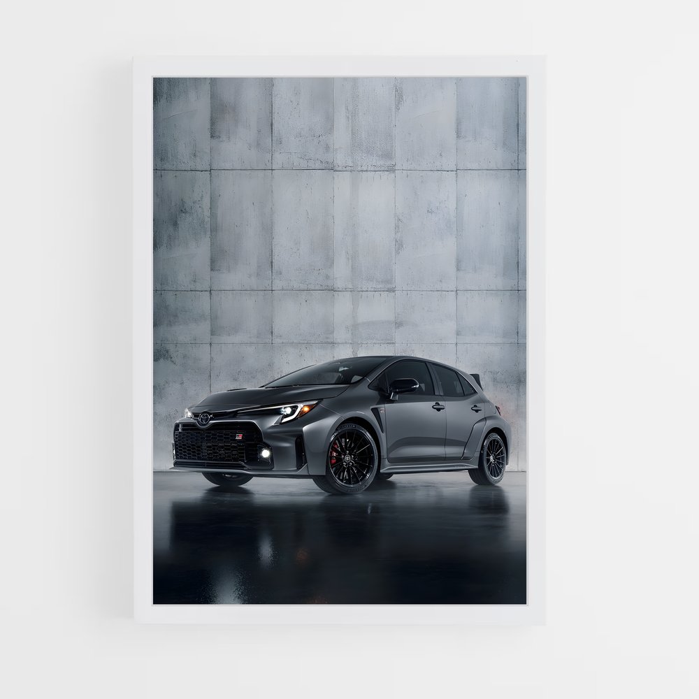 Poster Shadow Performance – affiche Toyota (vue 3)